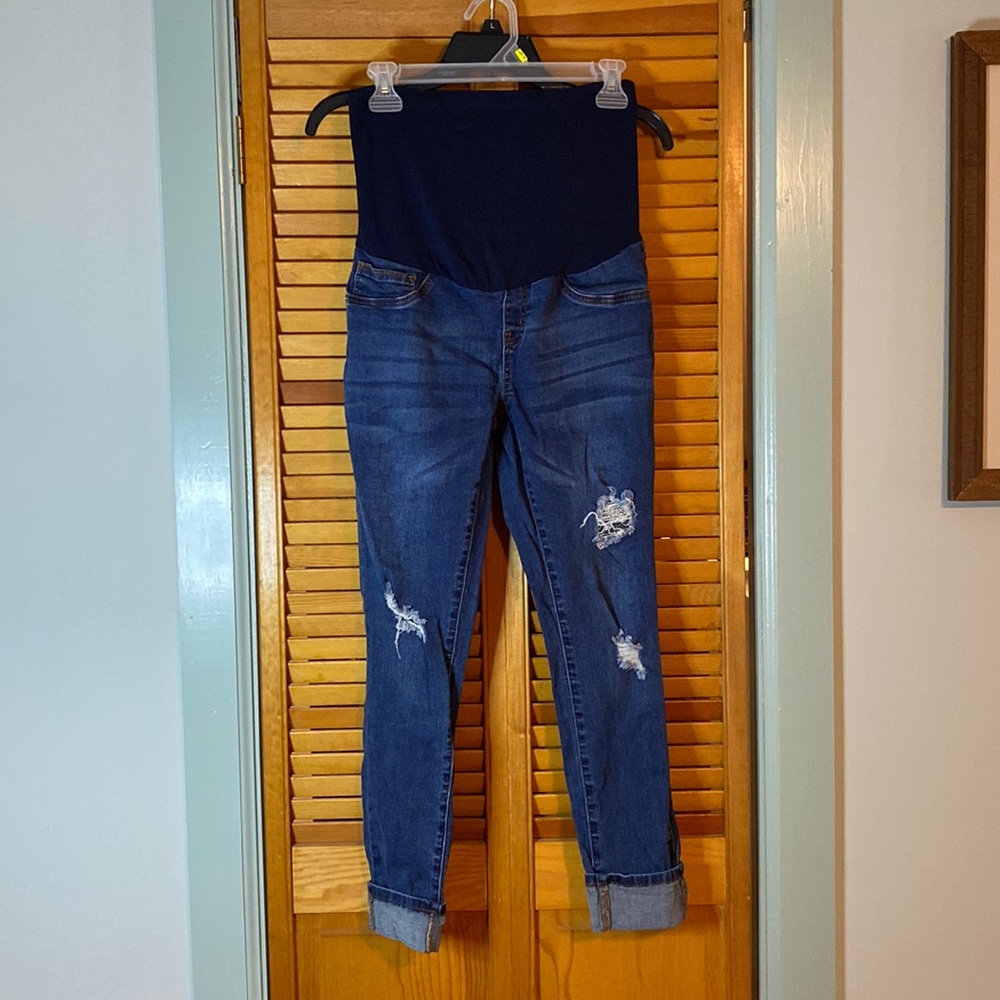 Maternity jeans, size L